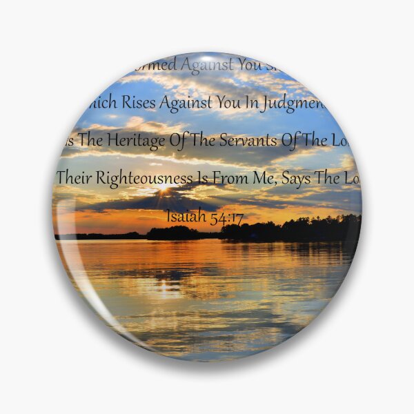 Item preview, God's Glory Isaiah 54 17 designed and sold by LisaWootenPhoto.