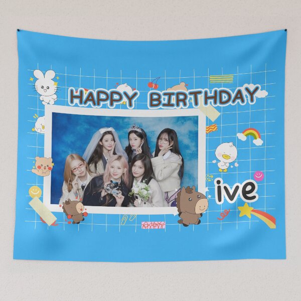 Item preview, Happy Birthday IVE (KPOP) designed and sold by jaofnn.