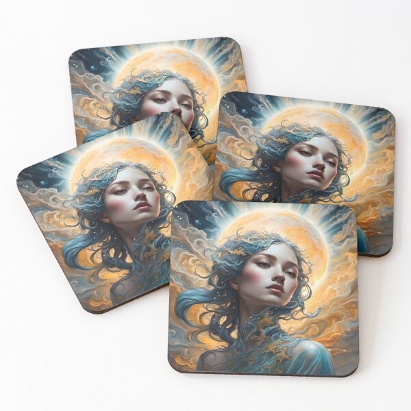 Item preview, Ethereal Moonlit Goddess designed and sold by ByNicoleSara.