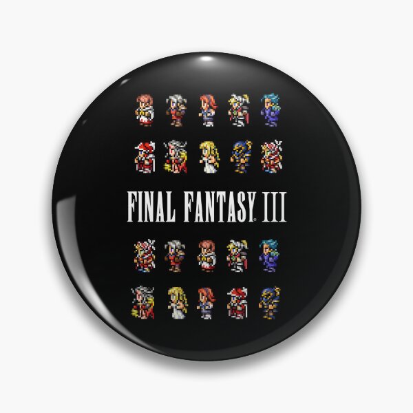 Item preview, Final Fantasy III - Sprite Characters designed and sold by ZeWissou.