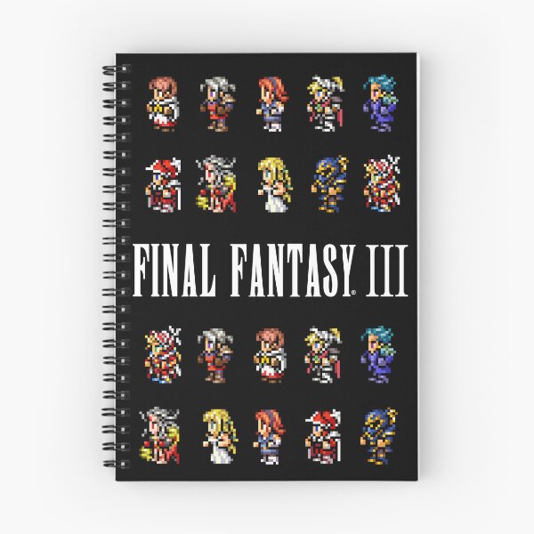 Item preview, Final Fantasy III - Sprite Characters designed and sold by ZeWissou.