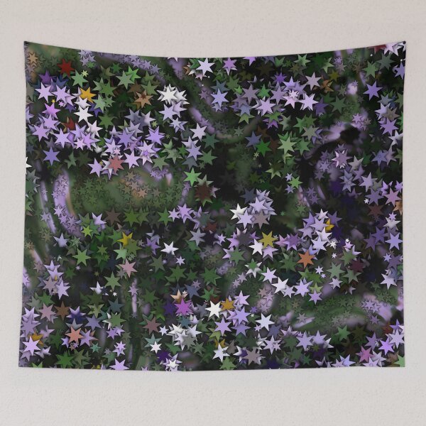Item preview, Estrellas Aster Púrpuras designed and sold by MoodyMuseArt.