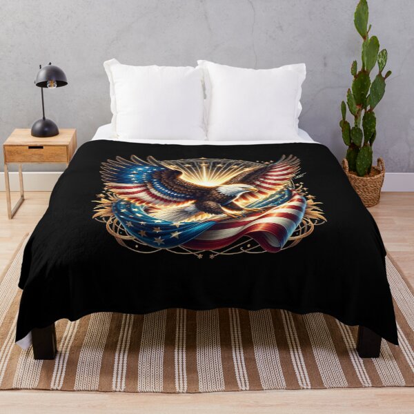 Item preview, Retro American Flag – Classic USA Patriotic Graphic designed and sold by artedigital99.