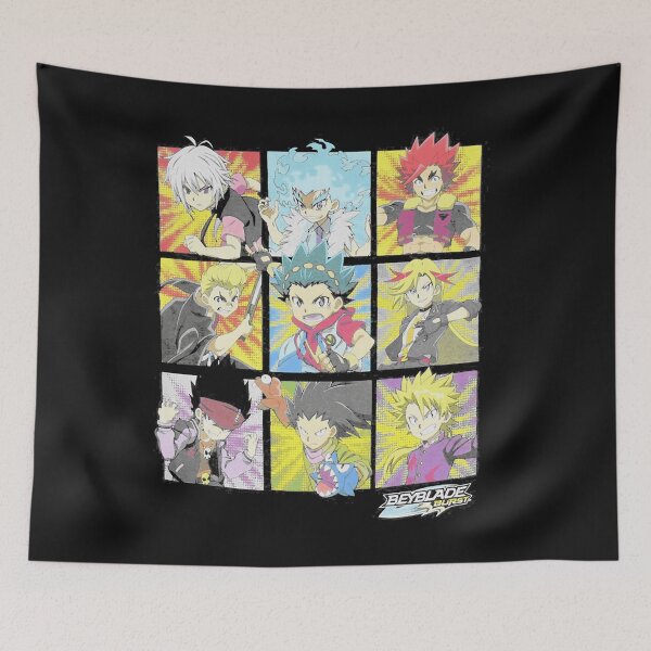Item preview, Beyblade Burst Boys Spinner Tops Graphic Character Grid designed and sold by cyndiandrooster.