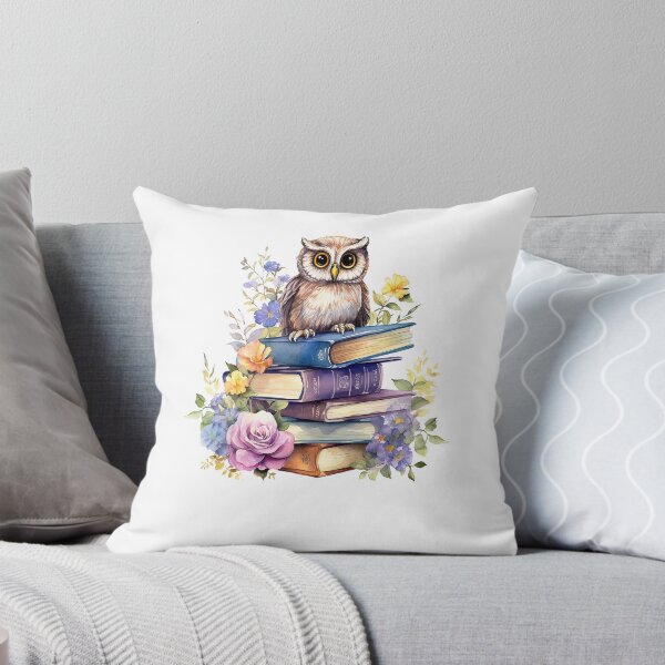 Item preview, "Fairytale Book Owl | Fairytale Books Sticker | Magical Book Aesthetic Art" designed and sold by Mandayartstudio.