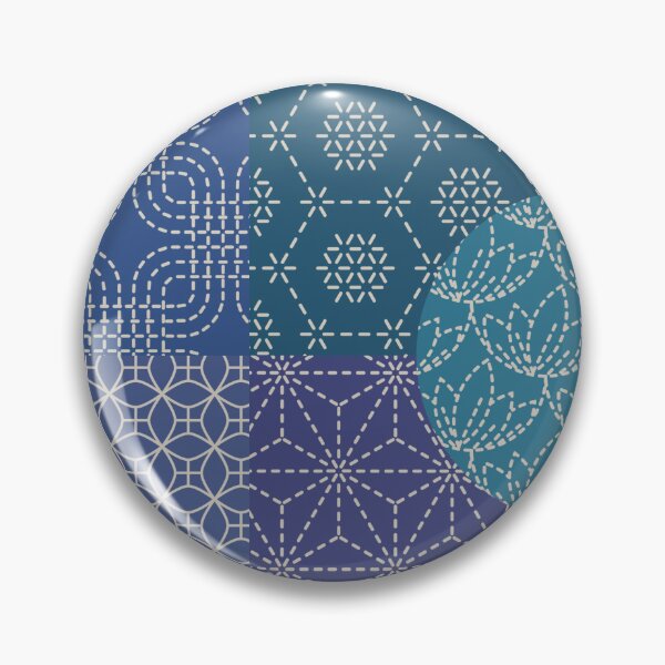 Item preview, Sashiko designed and sold by AnaAnaDesign.