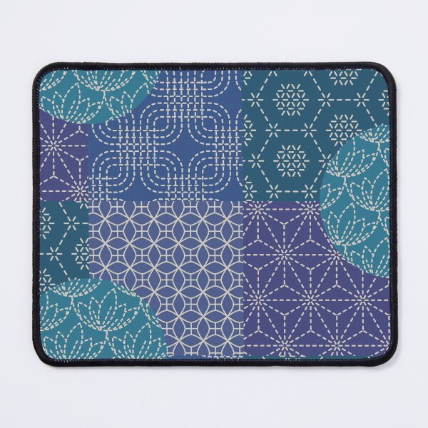 Item preview, Sashiko designed and sold by AnaAnaDesign.