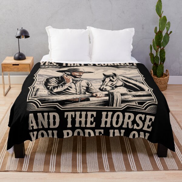 Item preview, Yes That's Correct and The Horse You Rode in On designed and sold by AniArtPL.