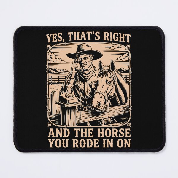 Item preview, Yes That's Right and The Horse You Rode in On designed and sold by AniArtPL.