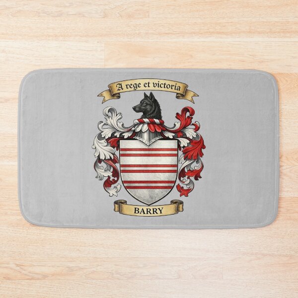 Item preview, The Barry Family Coat of Arms designed and sold by BagTown Clans.