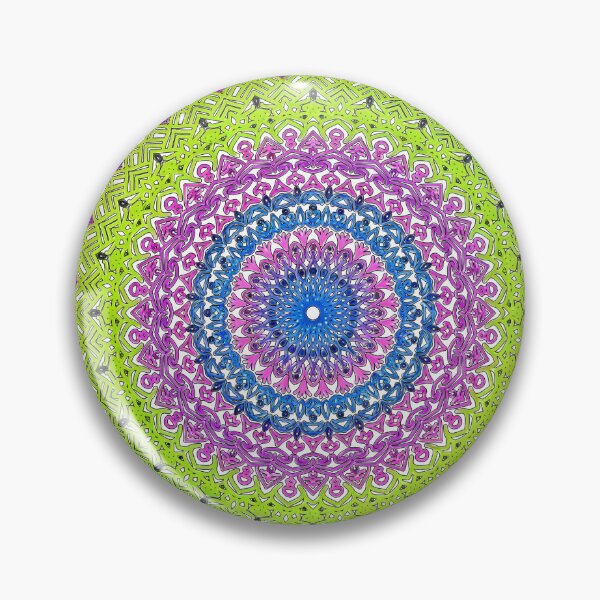 Item preview, "Radiant Multicolored Mandala with Symmetry" designed and sold by nighttime1990.