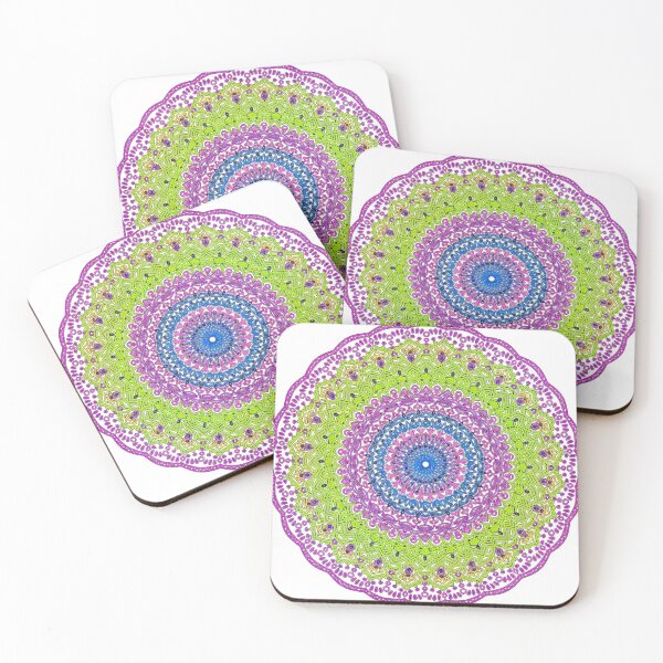 Item preview, "Radiant Multicolored Mandala with Symmetry" designed and sold by nighttime1990.
