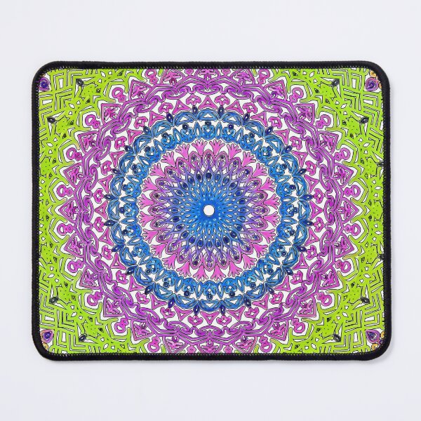 Item preview, "Radiant Multicolored Mandala with Symmetry" designed and sold by nighttime1990.