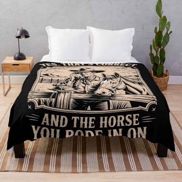 Item preview, Yes That's Correct and The Horse You Rode in On designed and sold by AniArtPL.