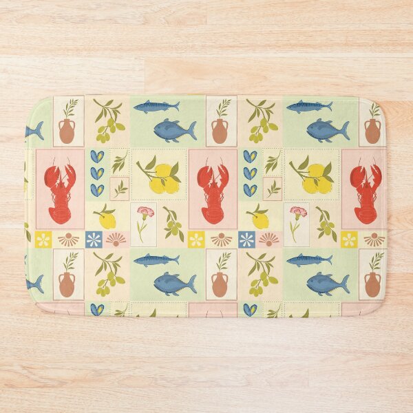 Item preview, Mediterranean Seafood Market  designed and sold by Kozee.