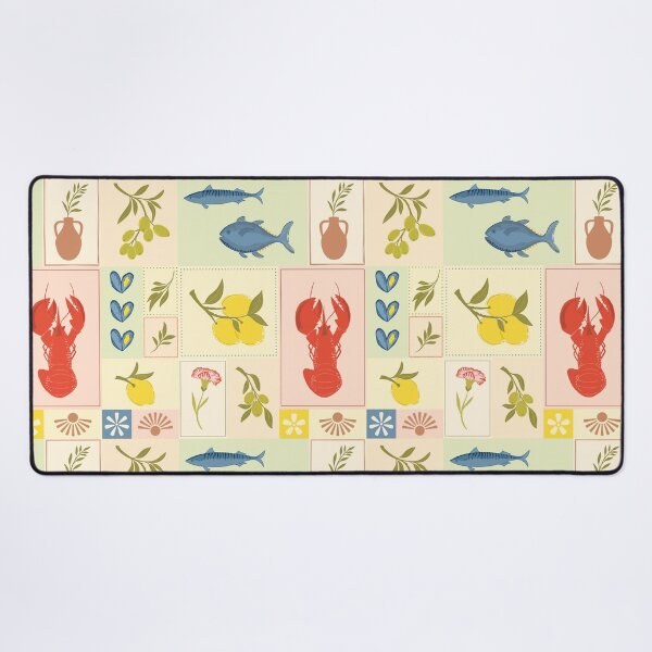 Item preview, Mediterranean Seafood Market  designed and sold by Kozee.