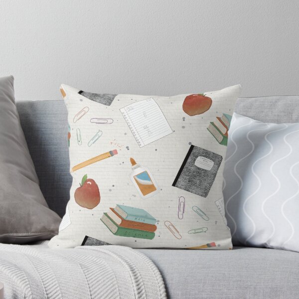 Item preview, Vintage Back to School Supplies Seamless Pattern designed and sold by Seamlessly Buffalo.