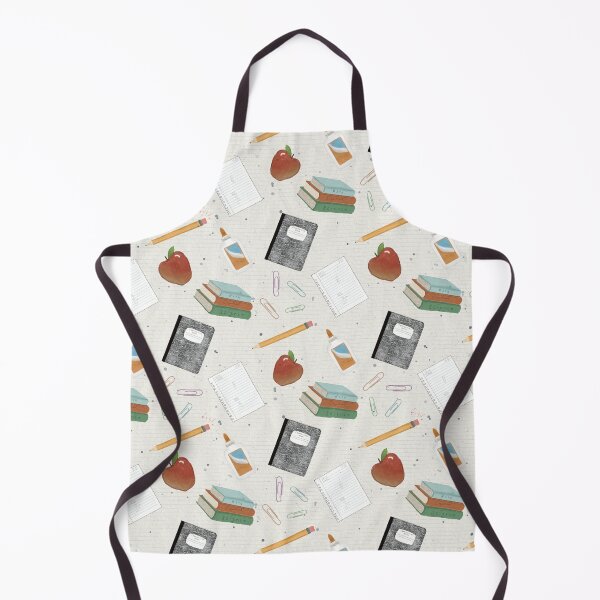 Item preview, Vintage Back to School Supplies Seamless Pattern designed and sold by Seamlessly Buffalo.