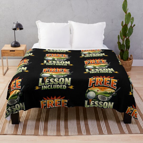 Item preview, Free Lesson Included Funny Golf Humor Design designed and sold by TeeTimeTreasure.