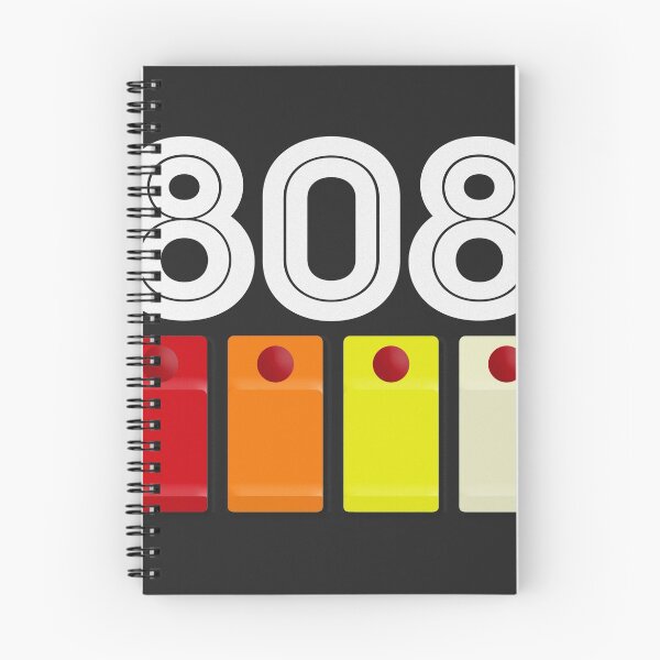 Item preview, 808 Drum Machine Button Grid Design designed and sold by AestheticNow.