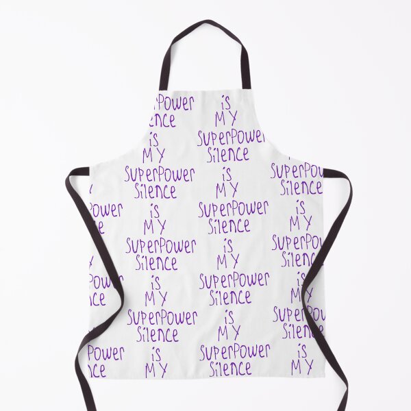 Item preview, Silence is My Superpower designed and sold by kinpirks.