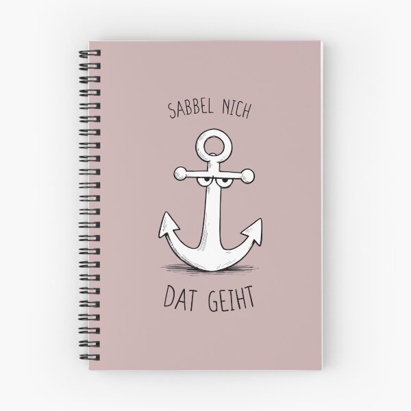 Item preview, Low German saying with anchor Sabbel doesn't work designed and sold by FrechZeug.