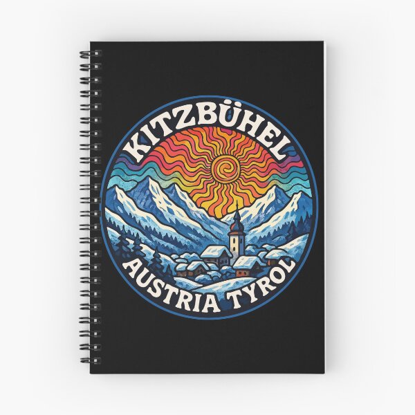 Item preview, Kitzbuhel Austria Tyrol Travel Trippy Art designed and sold by TomFrontierArt.