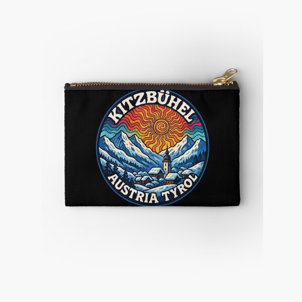 Item preview, Kitzbuhel Austria Tyrol Travel Trippy Art designed and sold by TomFrontierArt.