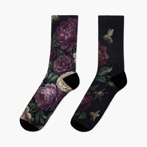 Item preview, Dark Vintage Floral Bouquet Illustration designed and sold by Rutvain.