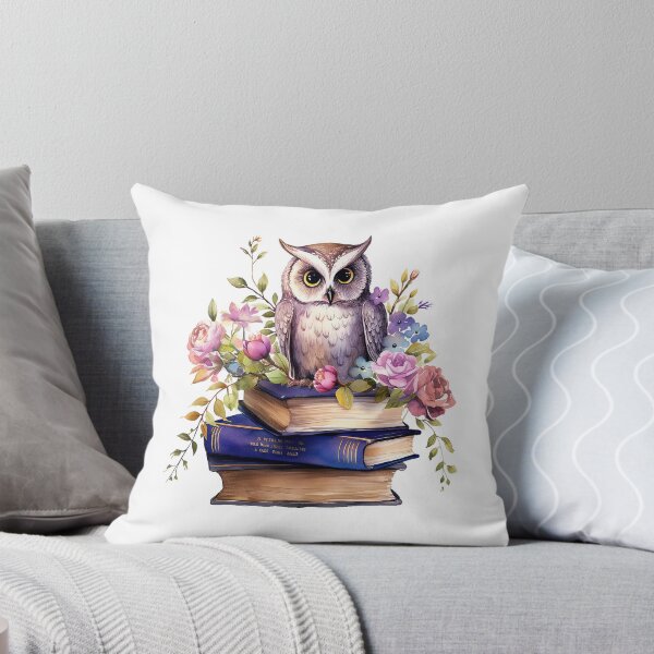 Item preview, "Fairytale Book Owl | Fairytale Books Sticker | Magical Book Aesthetic Art" designed and sold by Mandayartstudio.
