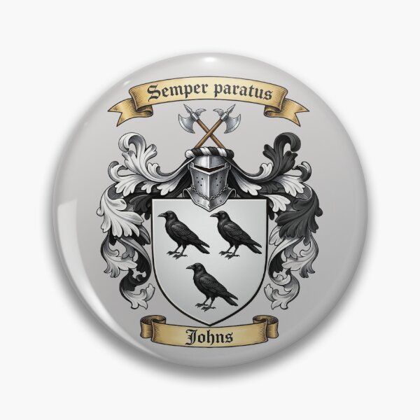 Item preview, The Johns Family Coat of Arms designed and sold by BagTown Clans.