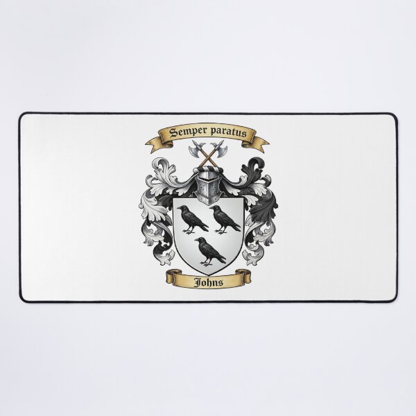 Item preview, The Johns Family Coat of Arms designed and sold by BagTown Clans.