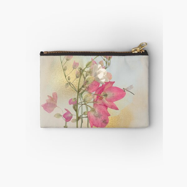 Item preview, Pink Botanical Collage with Dragonfly designed and sold by TheArtVera.