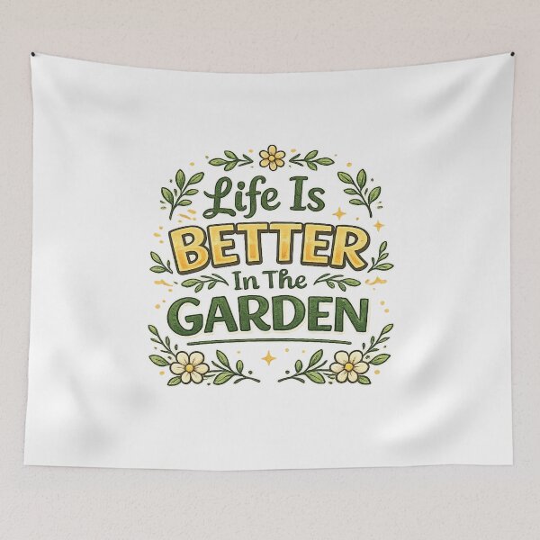 Item preview, Life Is Better In The Garden – Garden Lover Quote designed and sold by maxiprom.
