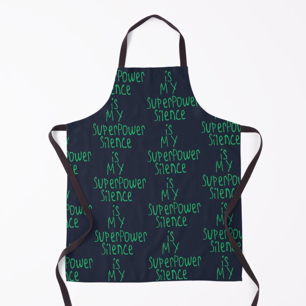 Item preview, Silence is My Superpower designed and sold by kinpirks.