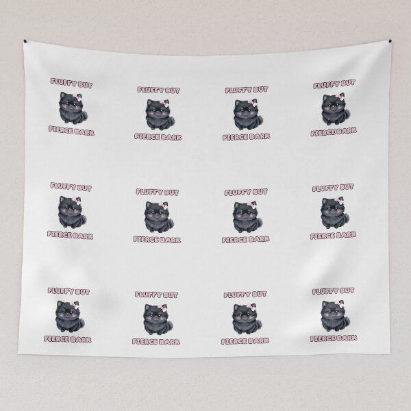Item preview, Fluffy But Fierce Bark Pet Parent Design designed and sold by NatureUnleashed.