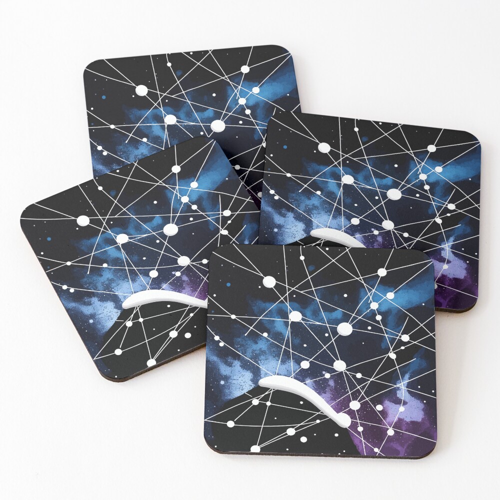 Item preview, Coasters (Set of 4) designed and sold by RidaSalArt.