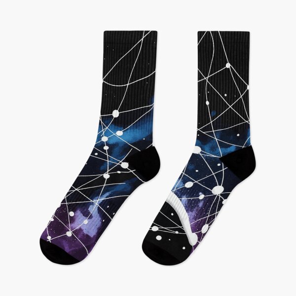 Item preview, Cosmic Network Galaxy Abstract Space Pattern designed and sold by RidaSalArt.