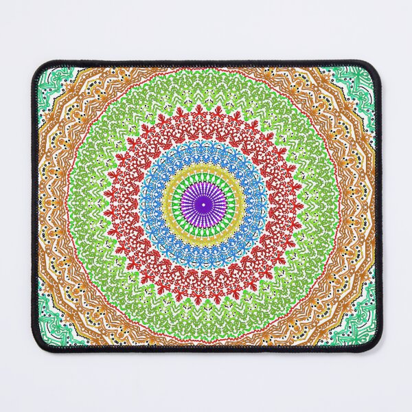 Item preview, "Radiant Multicolored Mandala with Symmetry" designed and sold by nighttime1990.