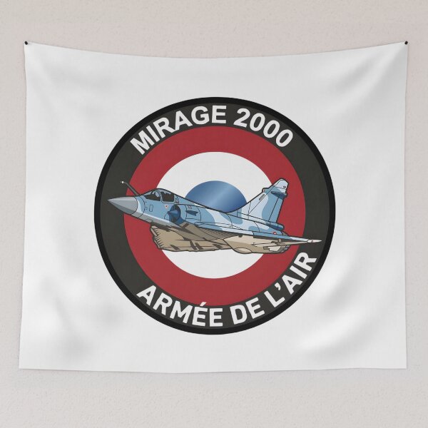 Item preview, Dassault Mirage 2000 French Air Force Emblem Graphic designed and sold by CharlieDesings.