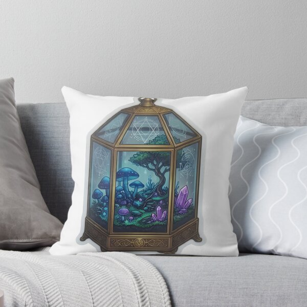 Item preview, Jungla misteriosa brillante dentro de una linterna vintage designed and sold by RickyStick.