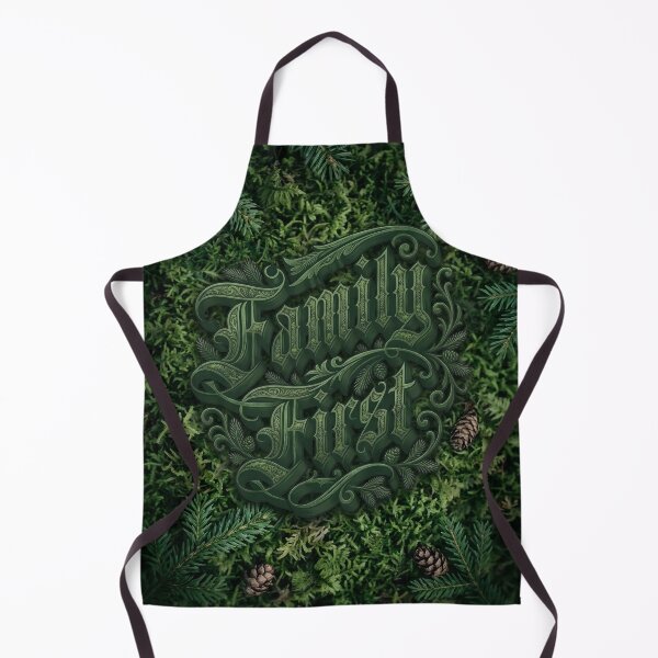 Item preview, Enduring Family First Gothic Chrome Script designed and sold by MarCinu Art.