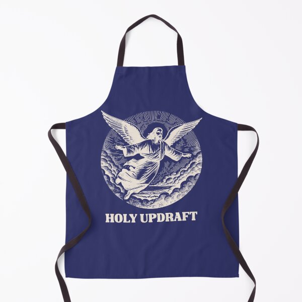 Item preview, Holy Updraft Jesus with Angel Wings, Christian Humor, Motivational Religious designed and sold by BriAngelaBubbleDesigns.