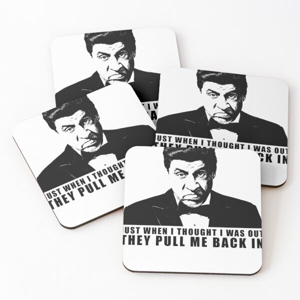 Item preview, Just When I Thought I Was Out Sopranos tshirt  designed and sold by Infini-design.