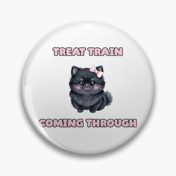 Item preview, Treat Train Coming Through Funny Dog Design designed and sold by NatureUnleashed.