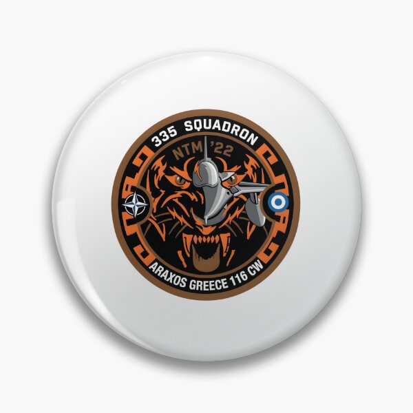 Item preview, 335 Squadron NATO Tiger Meet 2022 Military Patch designed and sold by CharlieDesings.