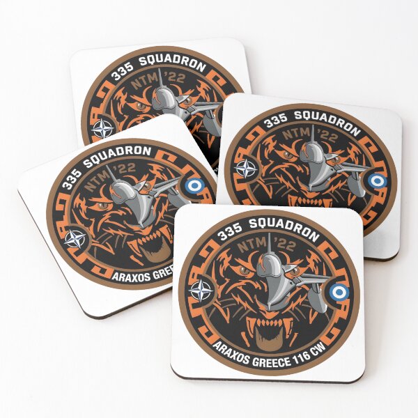 Item preview, 335 Squadron NATO Tiger Meet 2022 Military Patch designed and sold by CharlieDesings.