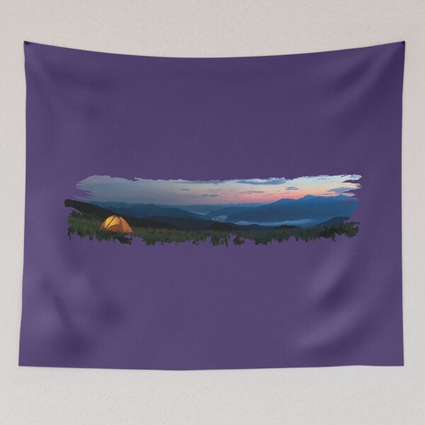 Item preview, Mountain Sunset Camping Scenic Adventure designed and sold by Arturo Daniel Garcia Palomo.
