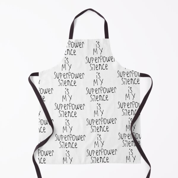 Item preview, Silence is My Superpower designed and sold by kinpirks.