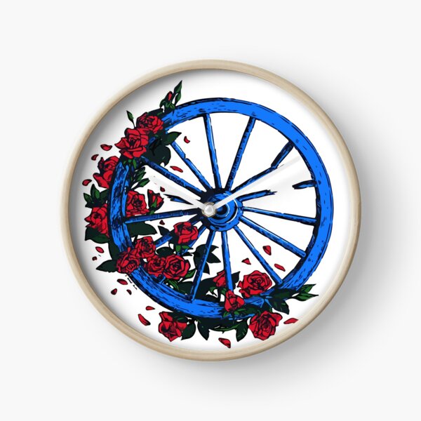 Roue morte reconnaissante Horloge